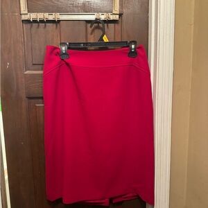 Women’s Size 10 Liz Claiborne Red Skirt